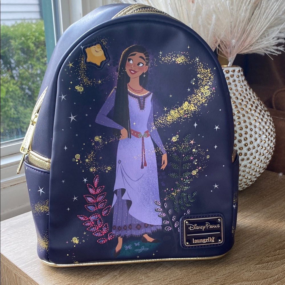 Loungefly Black Backpack Disney-Inspired Enchanting Design